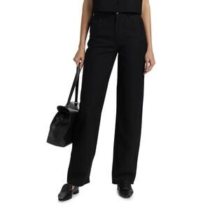 Loulou Studio Ardea Baggy Trousers in Black 38 US 6